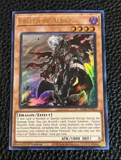 Yugioh Fallen of Albaz RA01-EN021 Ultra Rare (UR) Nearmint - Image 1