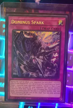 Yu-Gi-Oh! TCG | Dominus Spark | Secret Rare (BLZD-EN077) 1st ED NM - Image 1