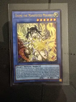 Konami Yu-Gi-Oh! Ohime the Manifested Mikanko MZMU-EN073 Ultra Rare 1st Ed - Image 1