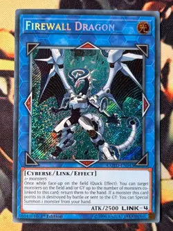 Yugioh: Firewall Dragon - COTD-EN043 - Secret Rare - 1st Edition - LP - Image 1