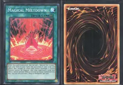 MAGICAL MELTDOWN SHVA-EN042 SR SHADOWS IN VALHALLA YU-GI-OH 1ST EDITION NM/M - Image 1