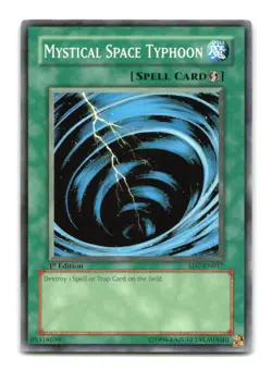 Mystical Space Typhoon - SD7-EN017 1st Edition - YuGiOh-LP - Image 1