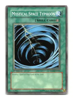 Mystical Space Typhoon - SD09-EN023 1st Edition - YuGiOh-LP - Image 1