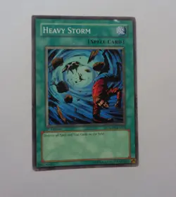 Heavy Storm SD09-EN025 (Common, 1st Edition, Moderately Played / MP) Yugioh - Image 1