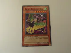 Yu-Gi-Oh! "SWIFT BIRDMAN JOE" #Wind 1st Edition Trading Card - Image 1