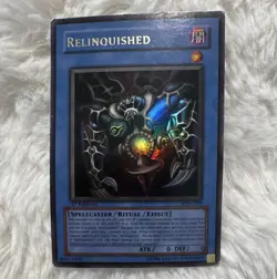 Konami Yu-Gi-Oh! TCG Relinquished Magic Ruler MRL-029 Ultra Rare Holo 1st Ed - Image 1