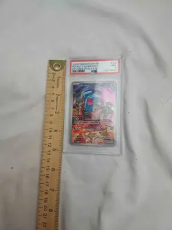 Team Rocket Wobbuffet 203 Promo Destined Rivals ETB 2025 Pokemon Card PSA 9 Mint - Image 3