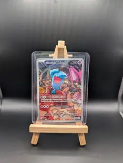 Pokemon TCG Destined Rivals Team Rockets Wobbuffet Promo Card 203 - Image 1