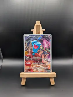 Pokemon TCG Destined Rivals Team Rockets Wobbuffet Promo Card 203 - Image 2