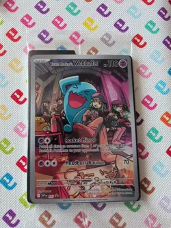 Pokemon Team Rockets Wobbuffet SVP 203 Promo Card, Sealed Destined Rivals Series - Image 1