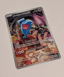 Pokemon TCG Rocket's Wobbuffet Promo Card SVP 203, Destined Rivals - Image 1