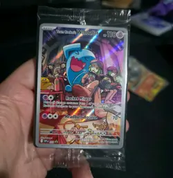 Pokemon Team Rockets Wobbuffet SVP 203 Promo Card, Sealed Destined Rivals Series - Image 1