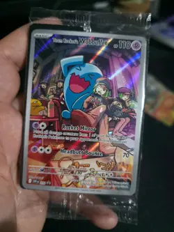 Pokemon Team Rockets Wobbuffet SVP 203 Promo Card, Sealed Destined Rivals Series - Image 4