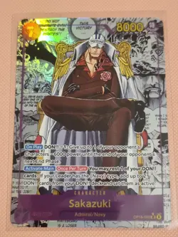 One Piece Sakazuki Manga Alt Art Op16 English Mint Condition Rare - Image 1