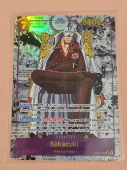 One Piece Sakazuki Manga Alt Art Op16 English Mint Condition Rare - Image 3