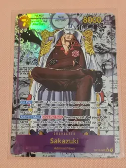 One Piece Sakazuki Manga Alt Art Op16 English Mint Condition Rare - Image 4