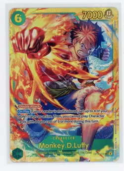 One Piece CCG - Monkey.D.Luffy OP13-118 Carrying On His Will SEC - Image 1