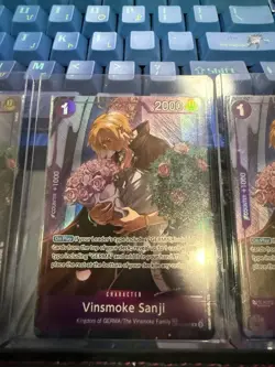 Vinsmoke Sanji TR OP10-063 Alternate Art One Piece Legacy Of The Master English - Image 2