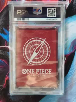 OP13 Carrying On His Will - Gol D. Roger Alternate Leader PSA 9 - Image 2