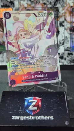One Piece Sanji & Pudding EB02-035 Alt Art - Image 1