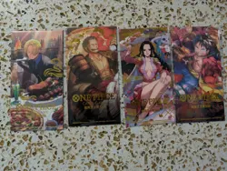 One Piece Lunar New Year Red Packet Boa Luffy Sanji Zoro Set Sealed US SELLER - Image 1