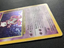 Mewtwo Original Base Set Holo Rare 10/102 Pokemon Card WOTC LP - Image 2