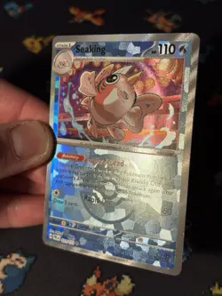 Pokemon Cards Seaking 021/131 Masterball Reverse Holo Prismatic Evolutions- (NM) - Image 4