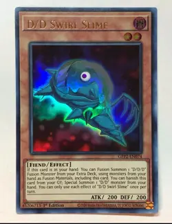 D/D Swirl Slime GFP2-EN074 1st Edition Ultra Rare Ghosts From The Past 2 YuGiOh - Image 1