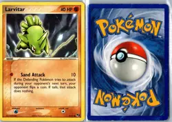 Pokemon Card - Larvitar POP Series 1 11/17 Common - Vintage HP - Image 3
