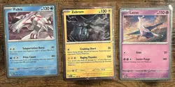 11 sets - Cosmos Holo Promo Cards Zekrom 066/182, Palkia 040/182, Latios 073/182 - Image 1