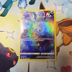 Manaphy GG06/GG70 Crown Zenith Galarian Gallery Holo Card NM - Image 1