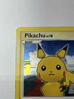Pokemon TCG 2009 Vintage Pikachu Holo Stamped Card 7/16 Pokemon Rumble - Image 2