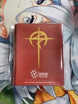 Gundam Card Game Official Matte Sleeves EX Mafty Sealed EVX06 - Image 1