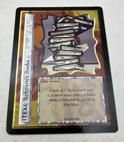Ani-Mayhem CCG 1997 X2 * Final Stand NM & * Reference Book NM Promo Cards - Image 4