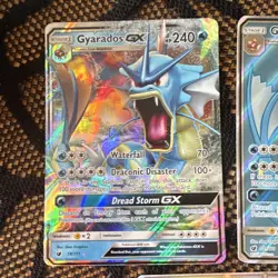 Pokemon TCG Gyarados GX Holo EN 3-Card Lot 18/111 101/111 112/111 - Image 2