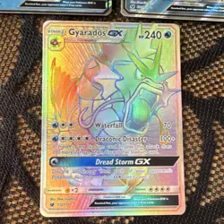 Pokemon TCG Gyarados GX Holo EN 3-Card Lot 18/111 101/111 112/111 - Image 4