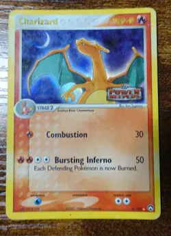Charizard 6/108 Stamped Reverse Holo ex Power Keepers Pokemon Card HP-DMG - Image 1