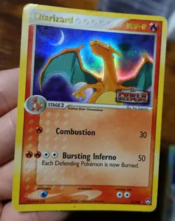 Charizard 6/108 Stamped Reverse Holo ex Power Keepers Pokemon Card HP-DMG - Image 5