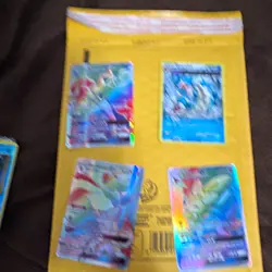 Nintendo Pokemon TCG 3-Card Holo Lot Venusaur-EX Gyarados Vileplume-GX ENG - Image 1