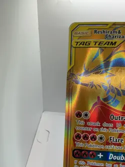 Oversized Reshiram & Charizard GX SM247 Jumbo Cards Holo - Image 2