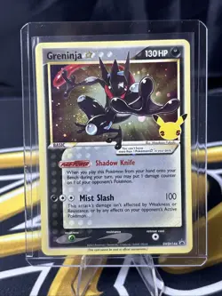 Greninja Gold Star Celebrations Promo SWSH144 Pokemon Tcg Card - Image 1