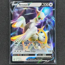 Arceus V - 122/172 - Ultra Rare - Brilliant Stars - Pokemon Card - NM/M - Image 1