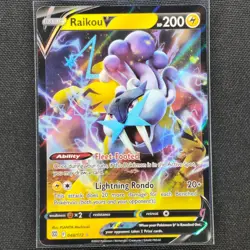 Raikou V - 048/172 - Ultra Rare - Brilliant Stars - Pokemon Card - NM/M - Image 1