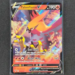 Talonflame V - 029/185 - Ultra Rare - Vivid Voltage - Pokemon Card - NM/M - Image 1