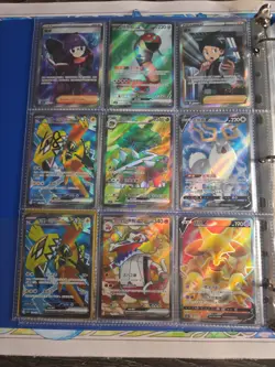 180 Pokemon Card Lot V VMAX EX Full Art Holo Rare GX SR Binder Collection - Image 4