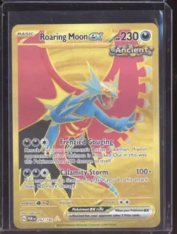 Roaring Moon ex 2023 Pokemon Paradox Rift Hyper Rare 262/182 - Image 1