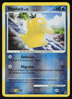 Pokemon TCG - Secret Wonders - Psyduck 100/132 Reverse Holo - P - Image 1