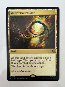 MTG- Multiversal Passage (R 180) - Marvel's Spider-Man (SPM) - Non Foil NM Card - Image 1