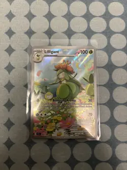 Pokemon TCG Lilligant Illustration Rare Black Bolt 092/086 Mint Condition - Image 1