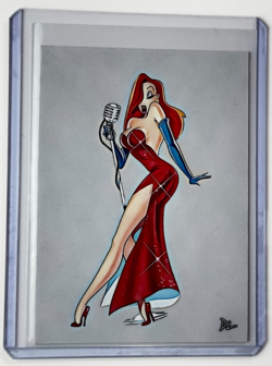 Jessica Rabbit Limited Artist Signed "Who Framed Roger Rabbit" Trading Card 3/10 - Image 1